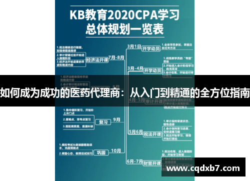 如何成为成功的医药代理商：从入门到精通的全方位指南